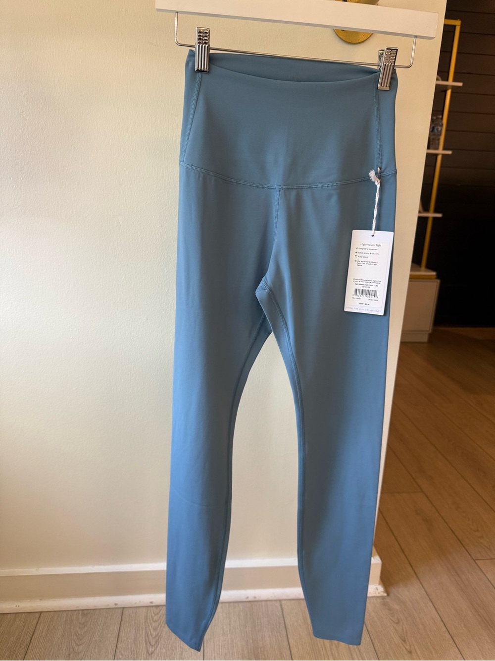 Tavi Noir High-Waist Leggings in Dusty Blue
